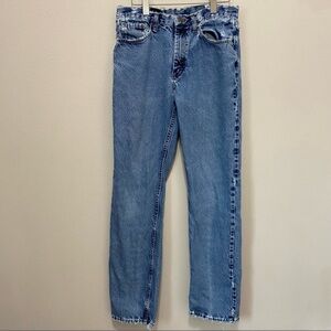 Vintage Wrangler distressed straight jeans